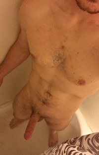 A quick shower pic of my body and cock