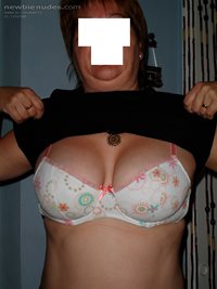 You like the new bra?