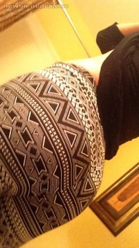 Do you like my leggings? What would you like to do to my ass?